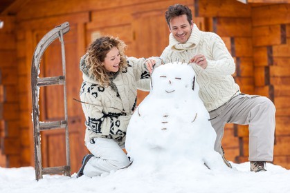 Jeux à la neige