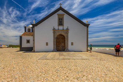 Portugal, Algarve, Cacela Velha village located east of Rio Formosa
