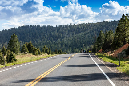 Sur la route en quittant Bryce Canyon
