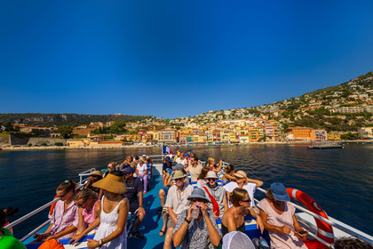 Promenade côtière Nice-Villefranche-sur-Mer