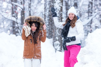 Jeux dans la neige