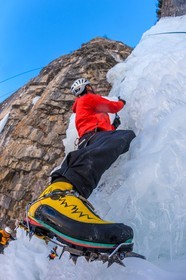 Escalade glacière