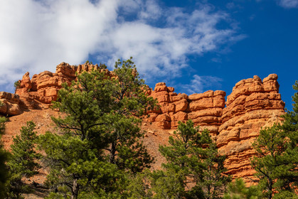 Sur la route en quittant Bryce Canyon
