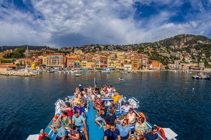 Promenade côtière Nice-Villefranche-sur-Mer