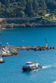 Promenade côtière Nice-Villefranche