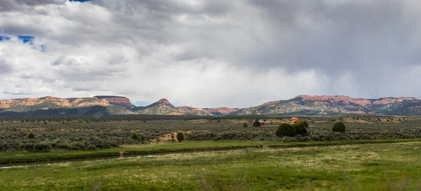 Sur la route pour aller à Bryce Canyon