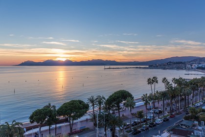 Cannes vue de l'Hôtel Martinez