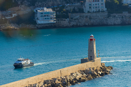 Promenade côtière Nice-Villefranche