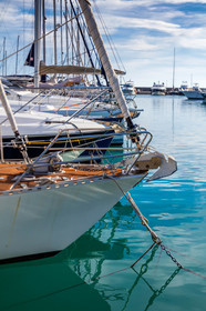 France, Alpes-Maritimes (06) Saint-Laurent-du-Var, Saint-laurent port