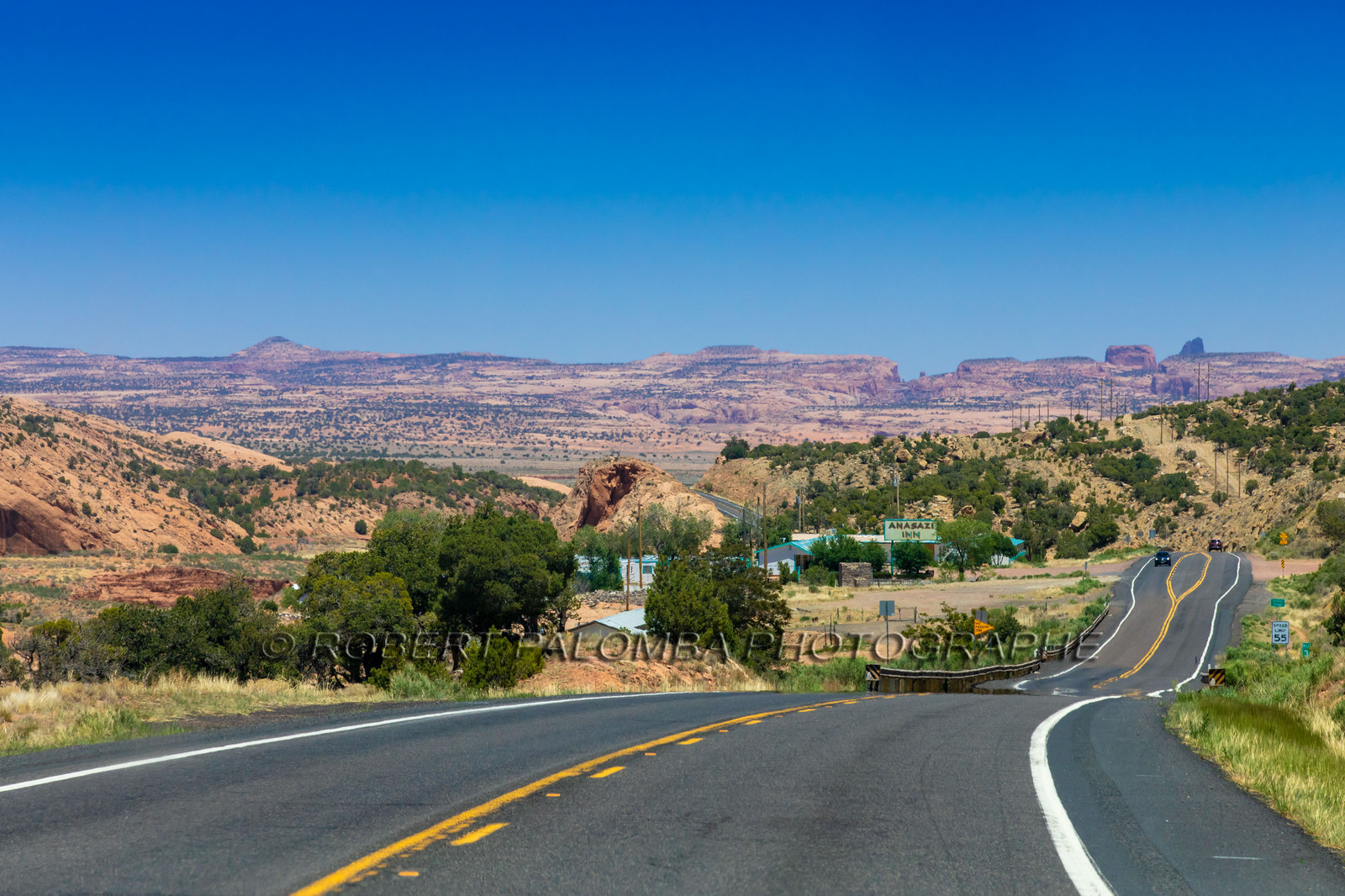 Sur la route pour aller à Monument valley