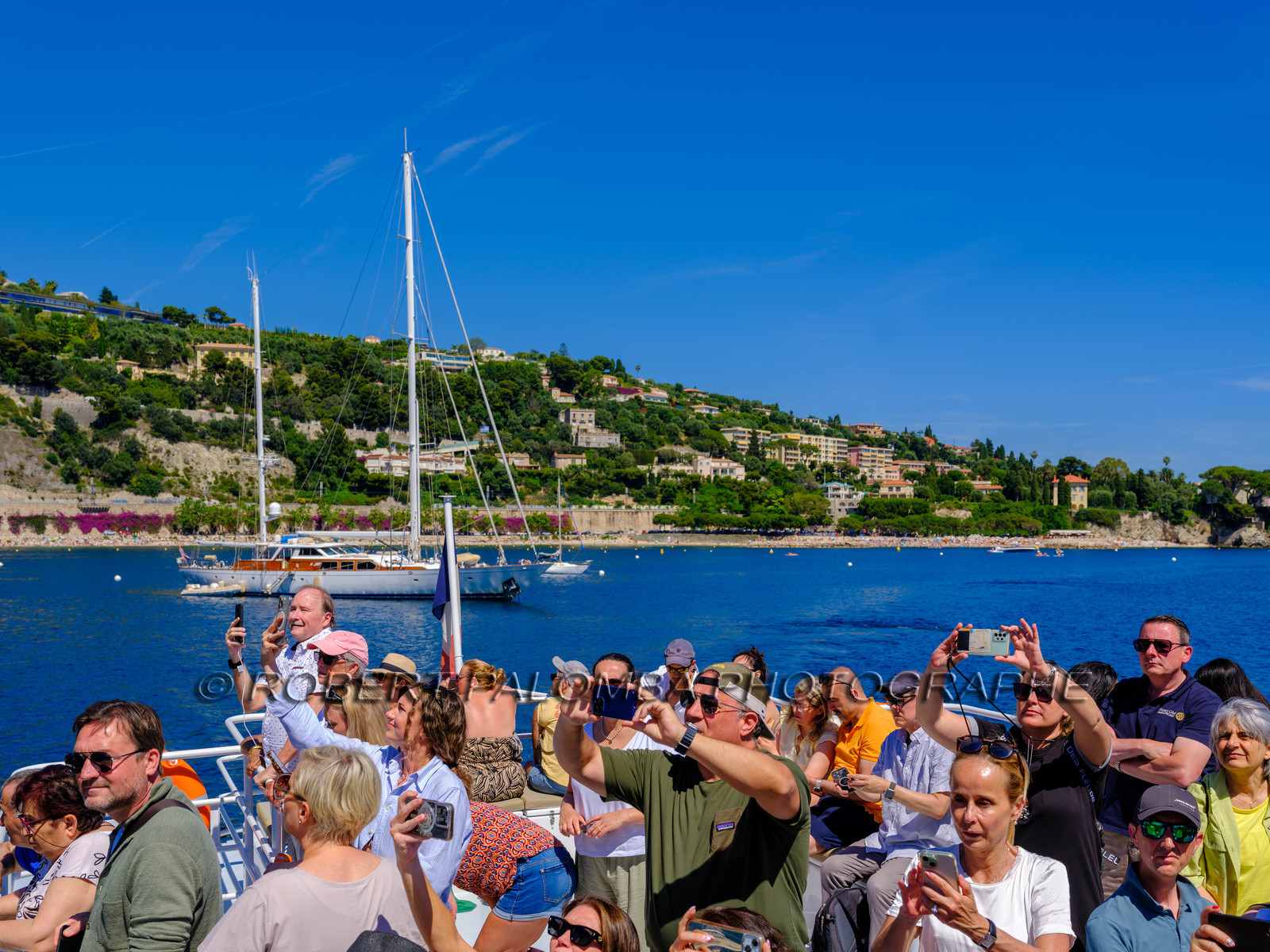 Promenade côtière Nice-Villefranche
