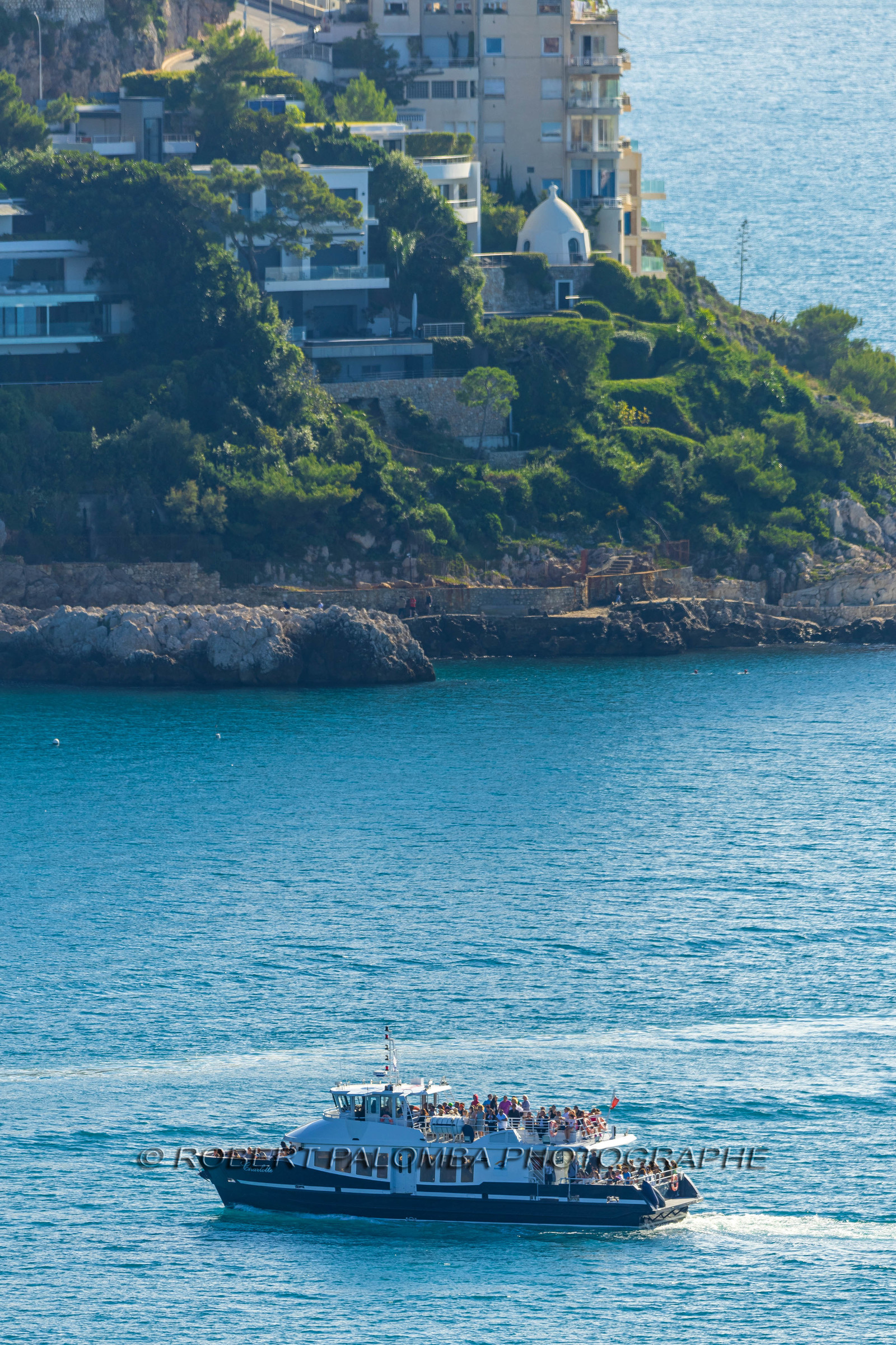 Promenade côtière Nice-Villefranche