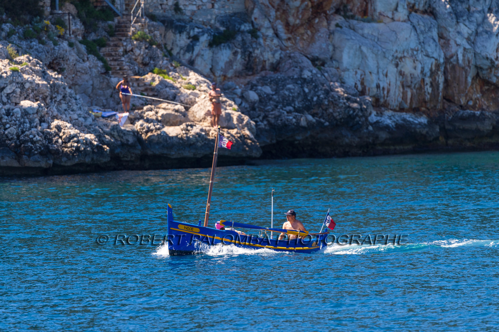 Promenade côtière Nice-Villefranche
