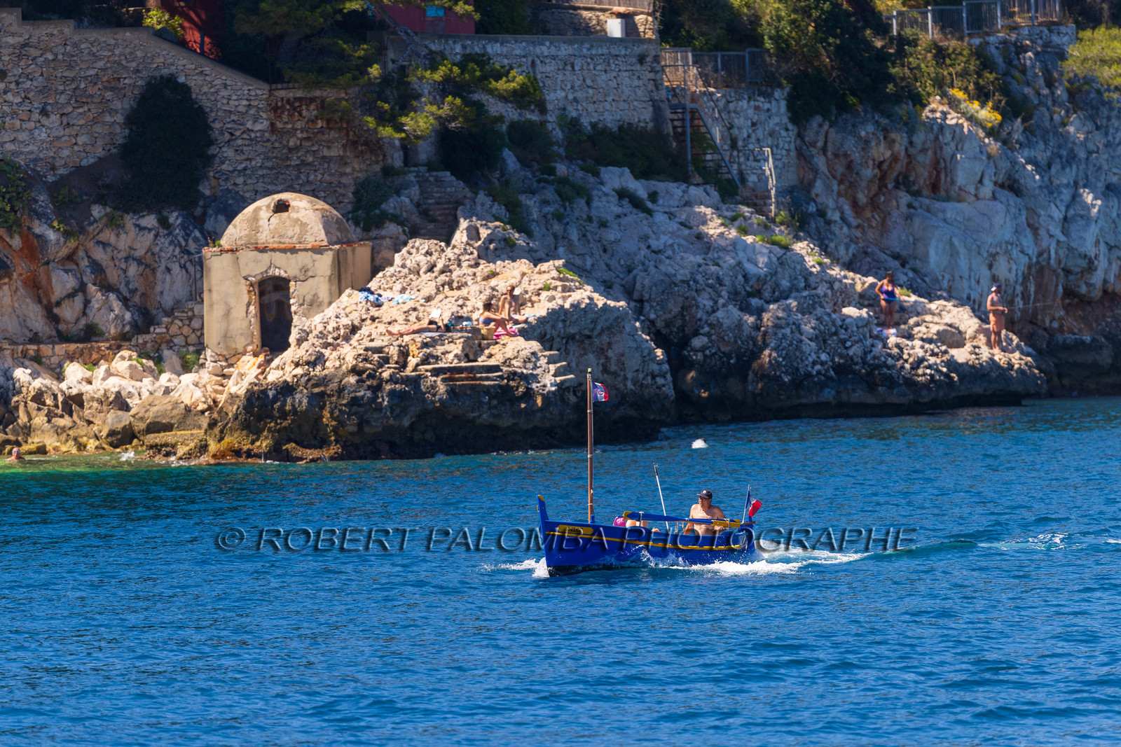 Promenade côtière Nice-Villefranche