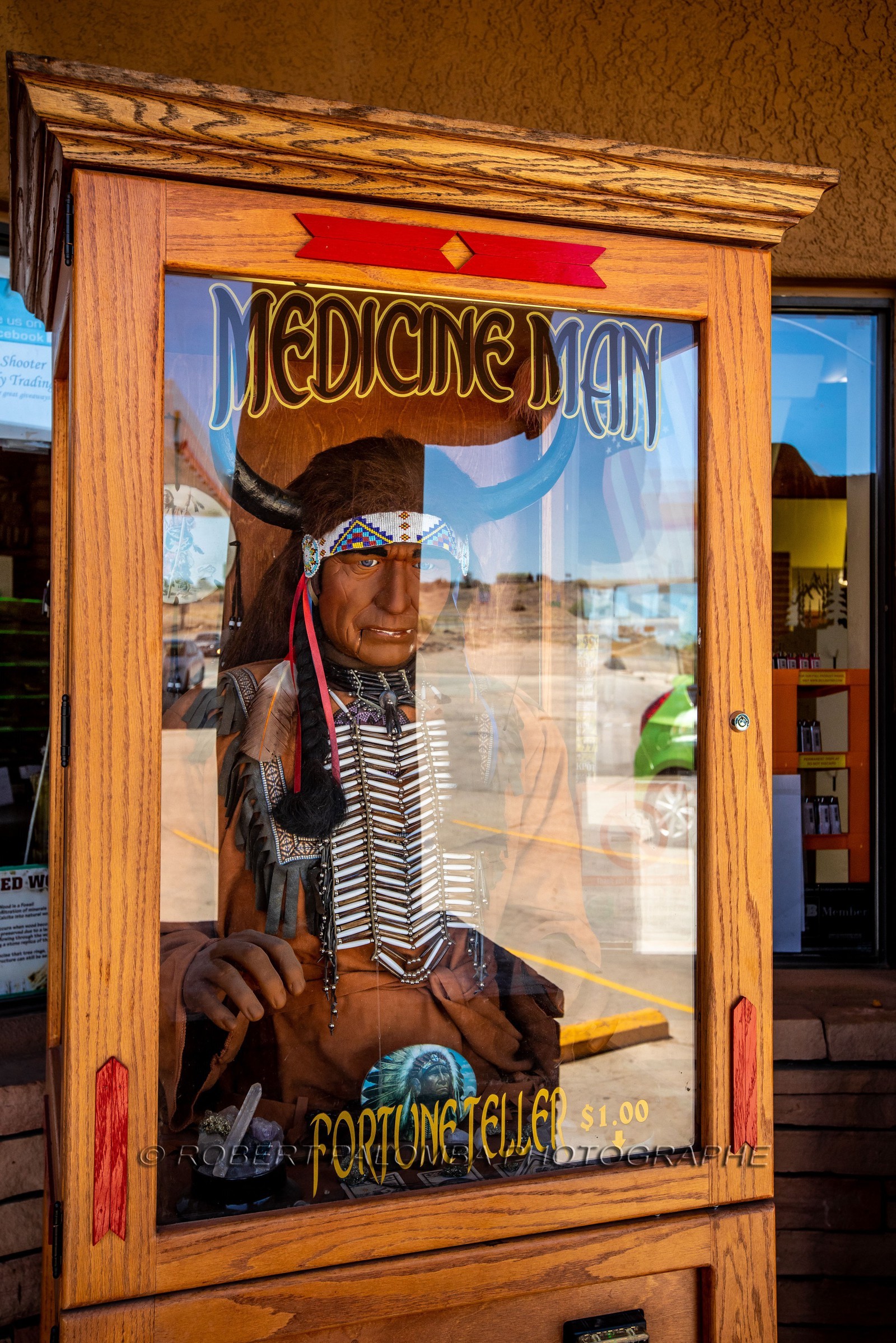 Station essence avant le Grand Canyon