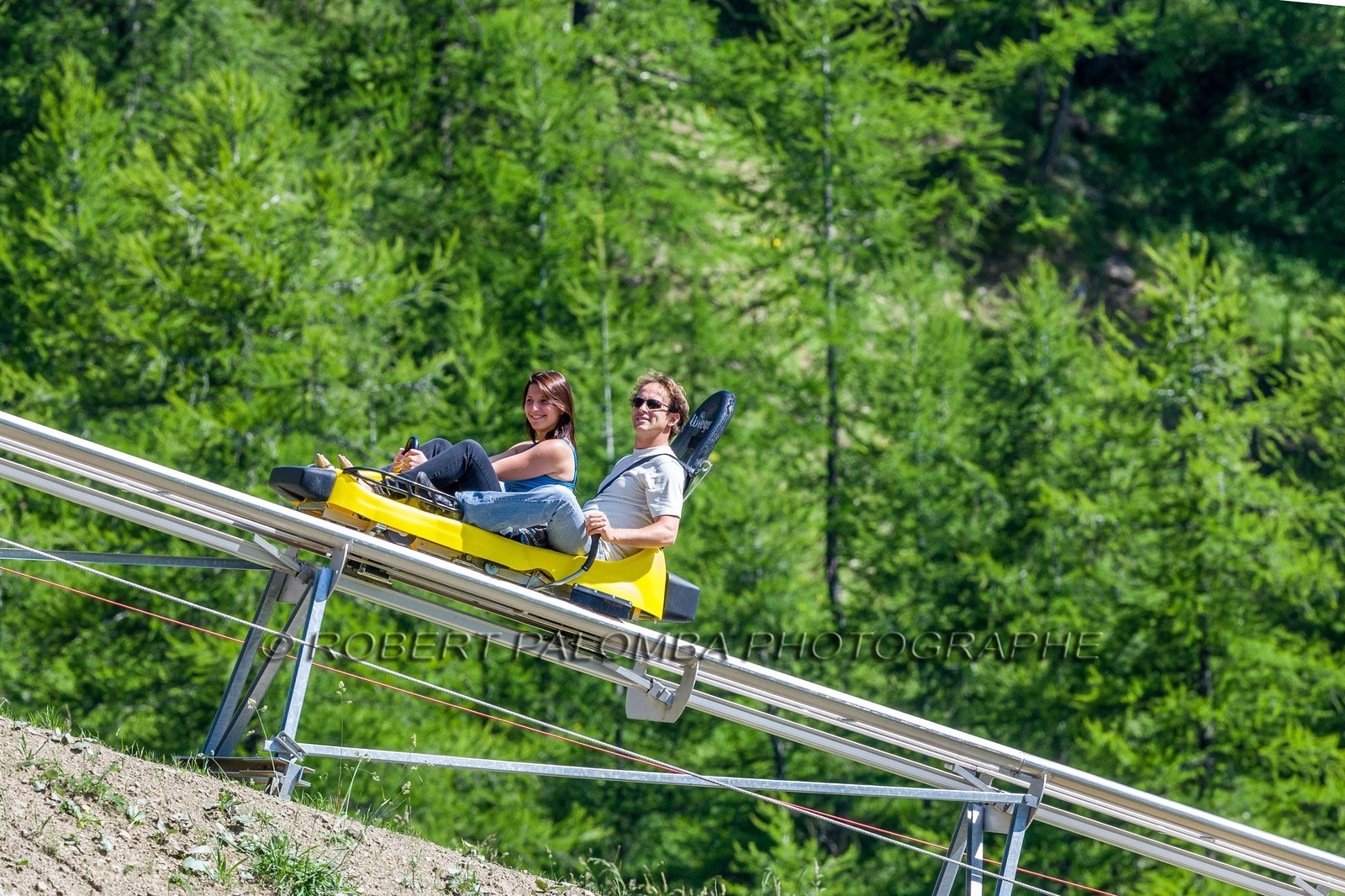 Luge sur rail