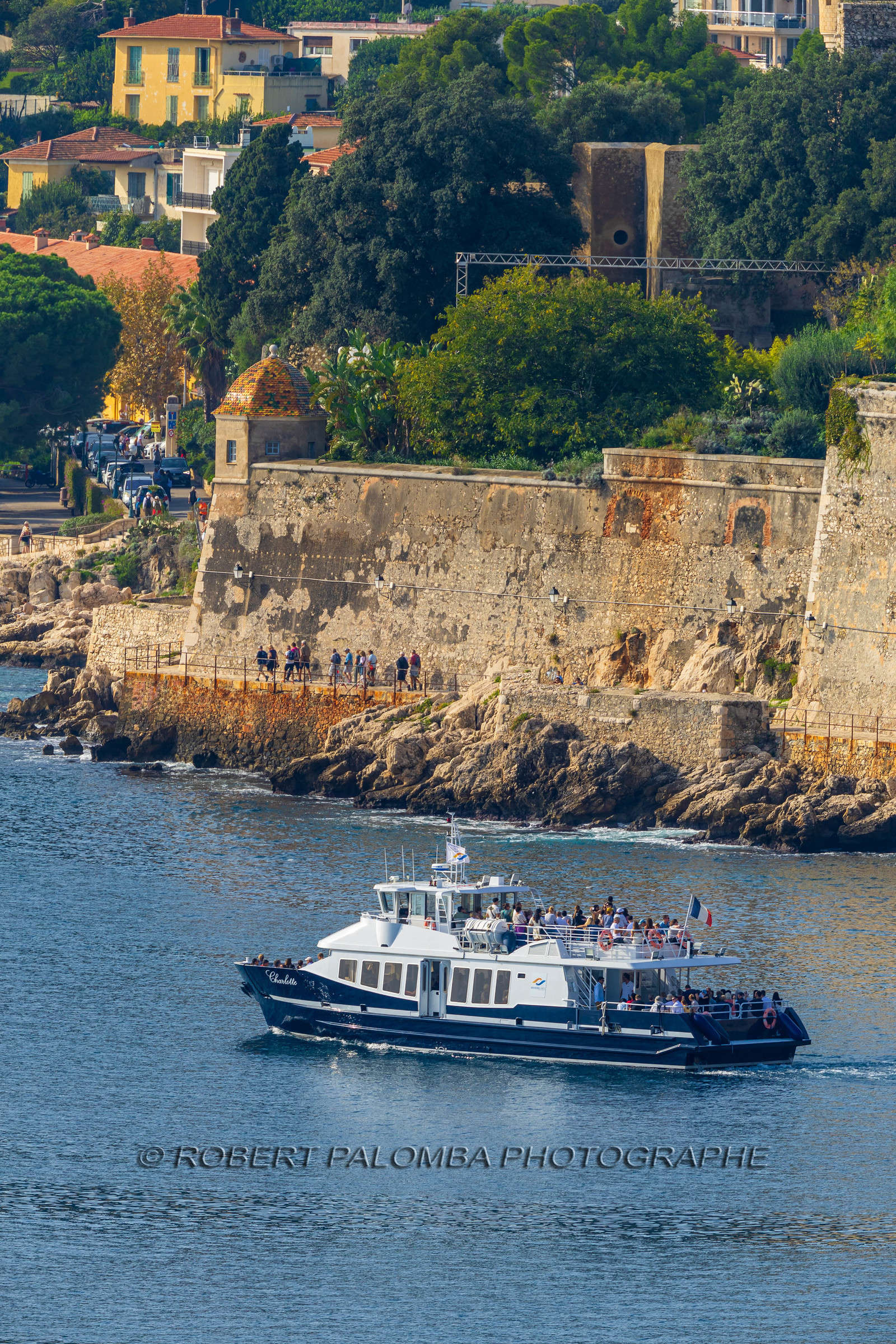 Promenade côtière Nice-Villefranche