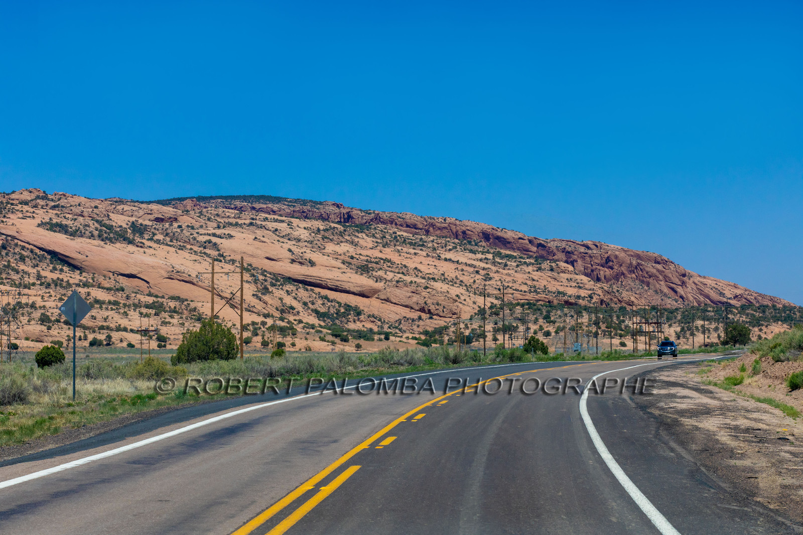 Sur la route pour aller à Monument valley