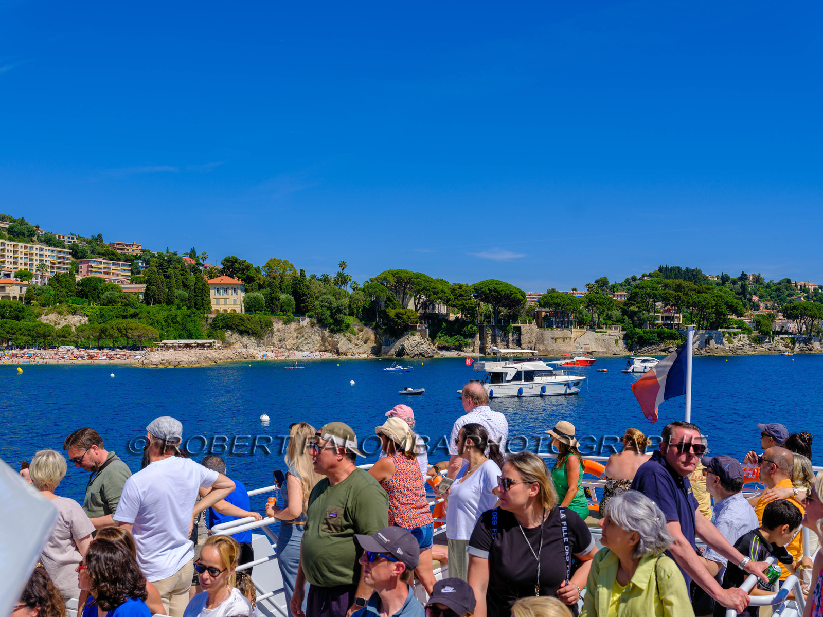 Promenade côtière Nice-Villefranche