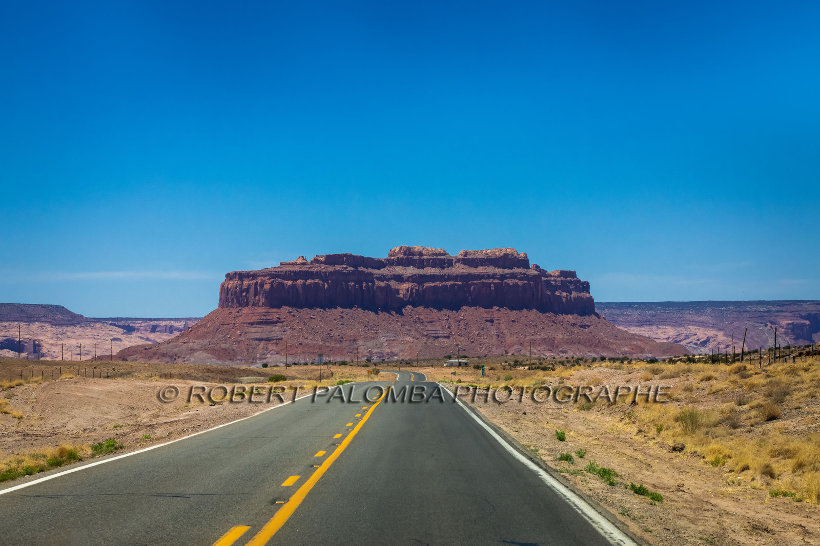 Sur la route pour aller à Monument valley