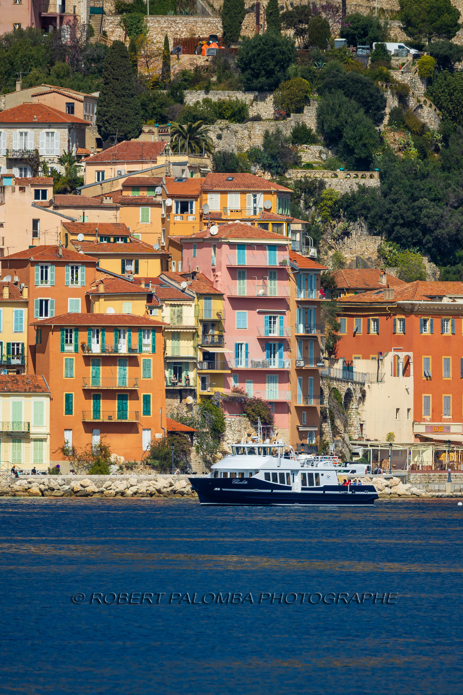 Promenade côtière Nice-Villefranche