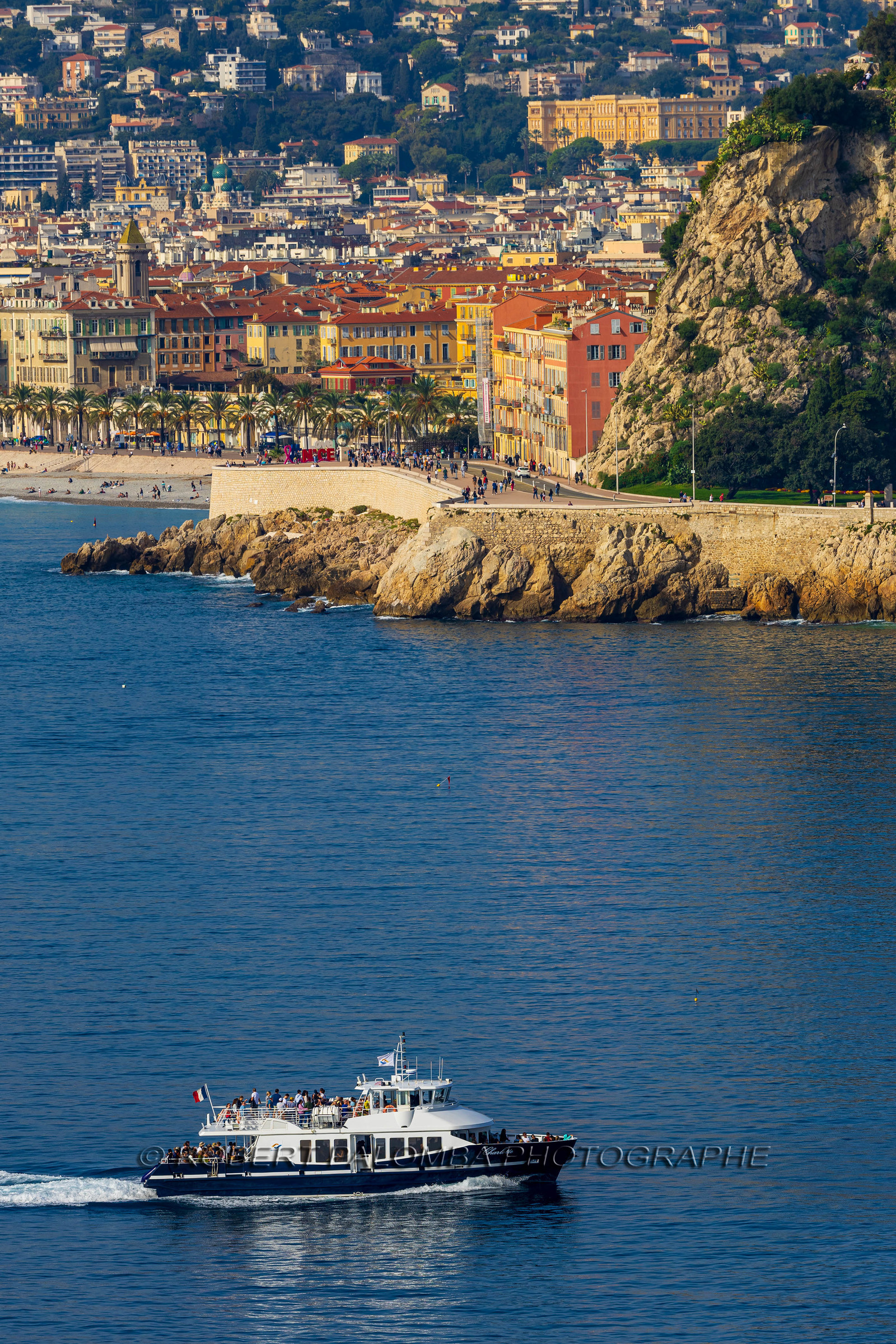 Promenade côtière Nice-Villefranche