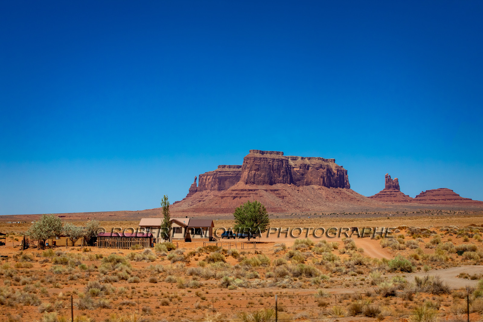 Sur la route pour aller à Monument valley