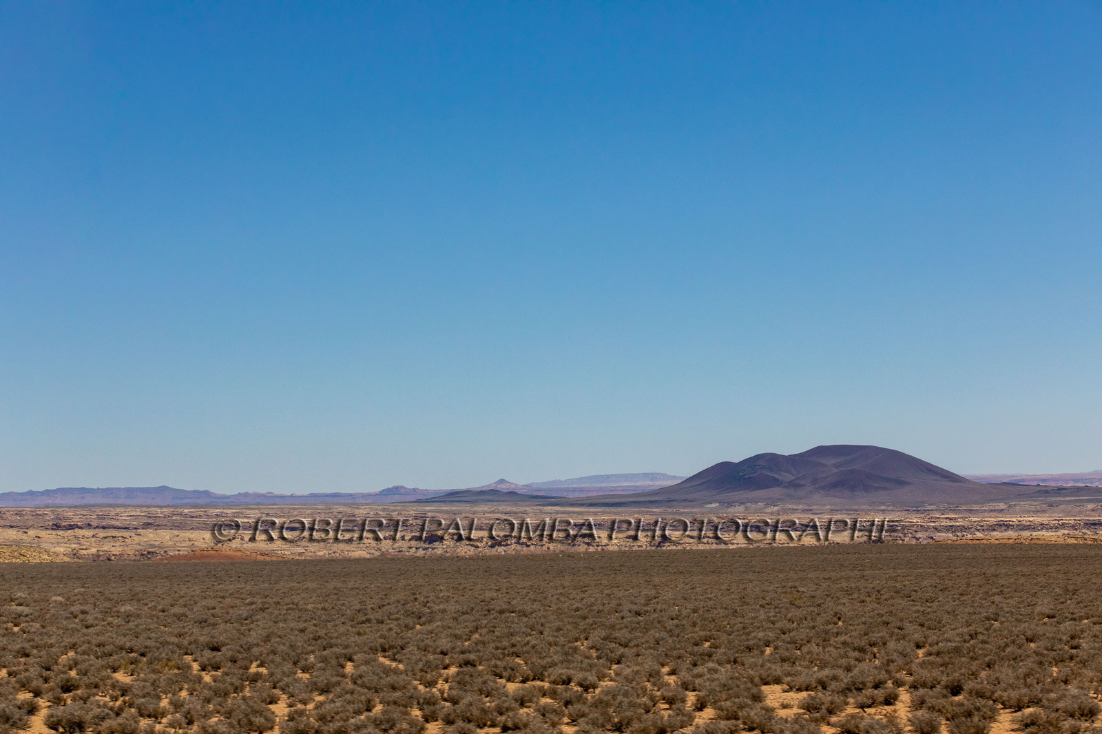 Sur la route en quittant le Grand Canyon