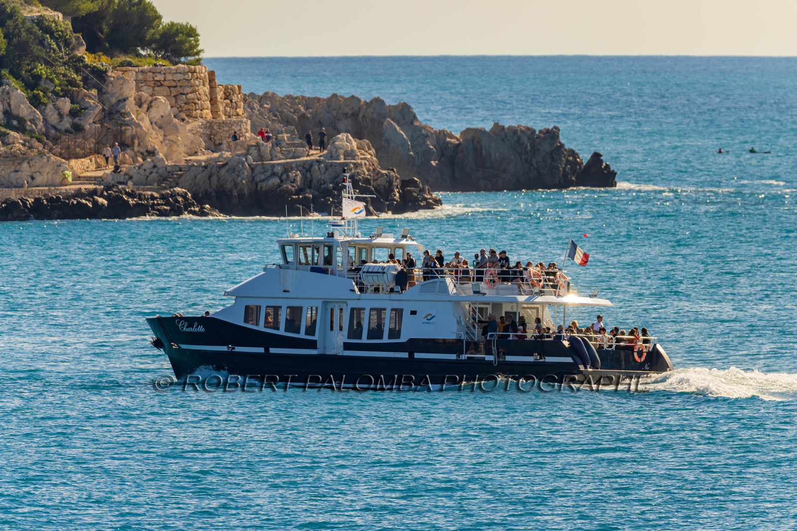 Promenade côtière Nice-Villefranche