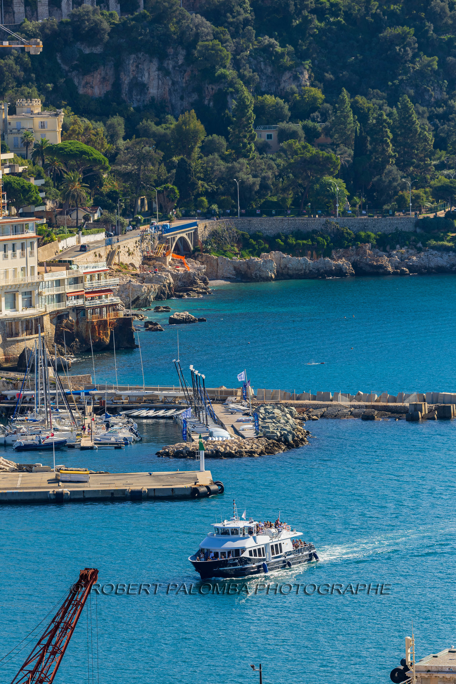 Promenade côtière Nice-Villefranche