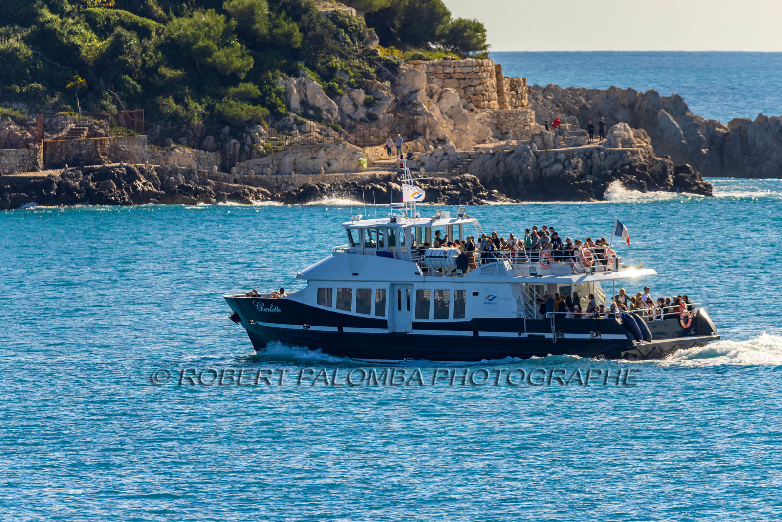 Promenade côtière Nice-Villefranche