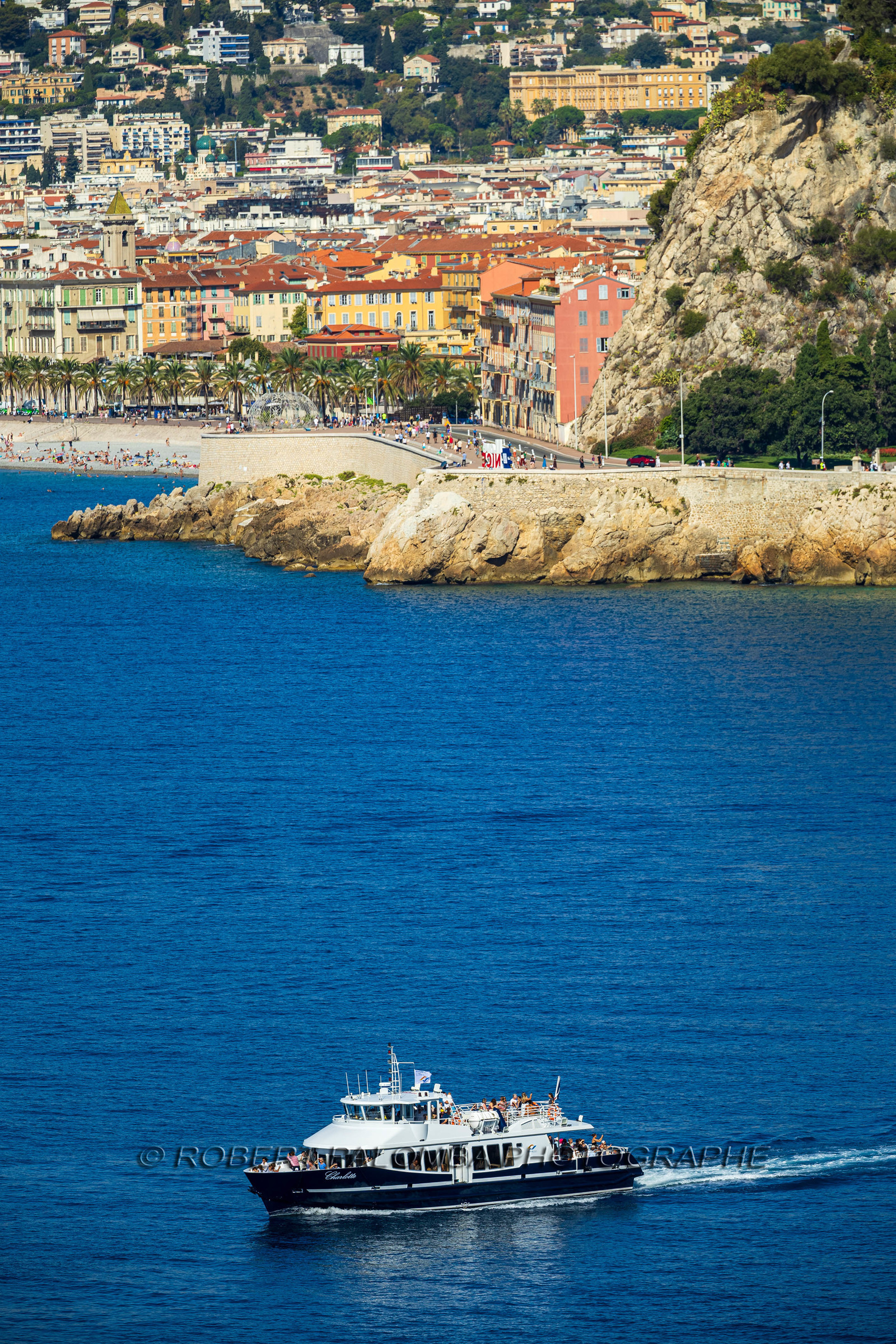 Promenade côtière Nice-Villefranche