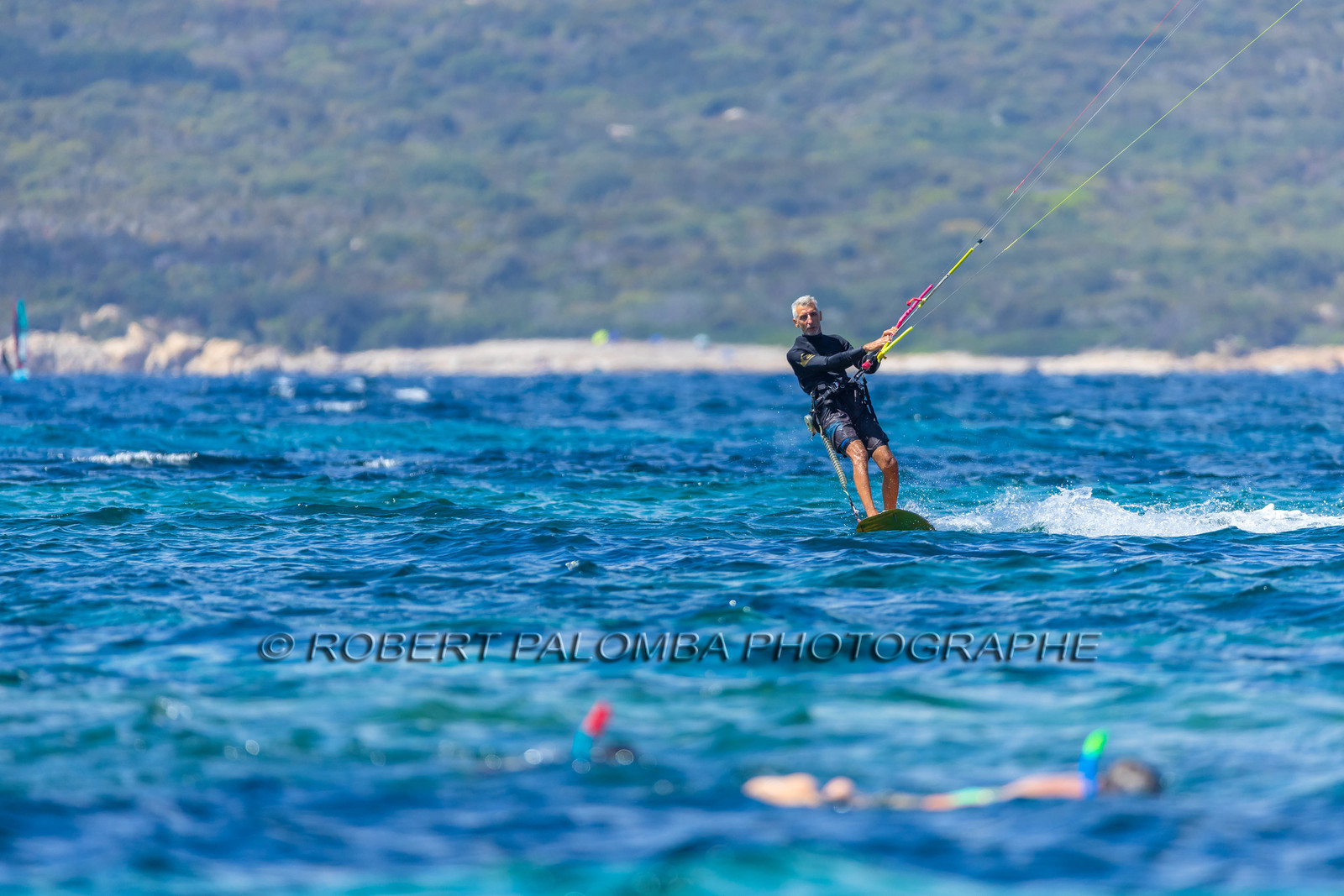Kitesurf en corse