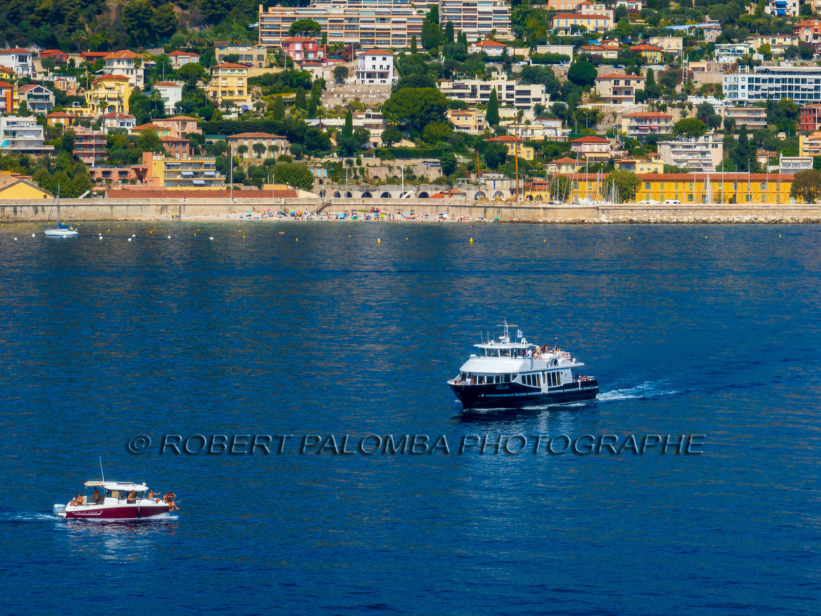Promenade côtière Nice-Villefranche
