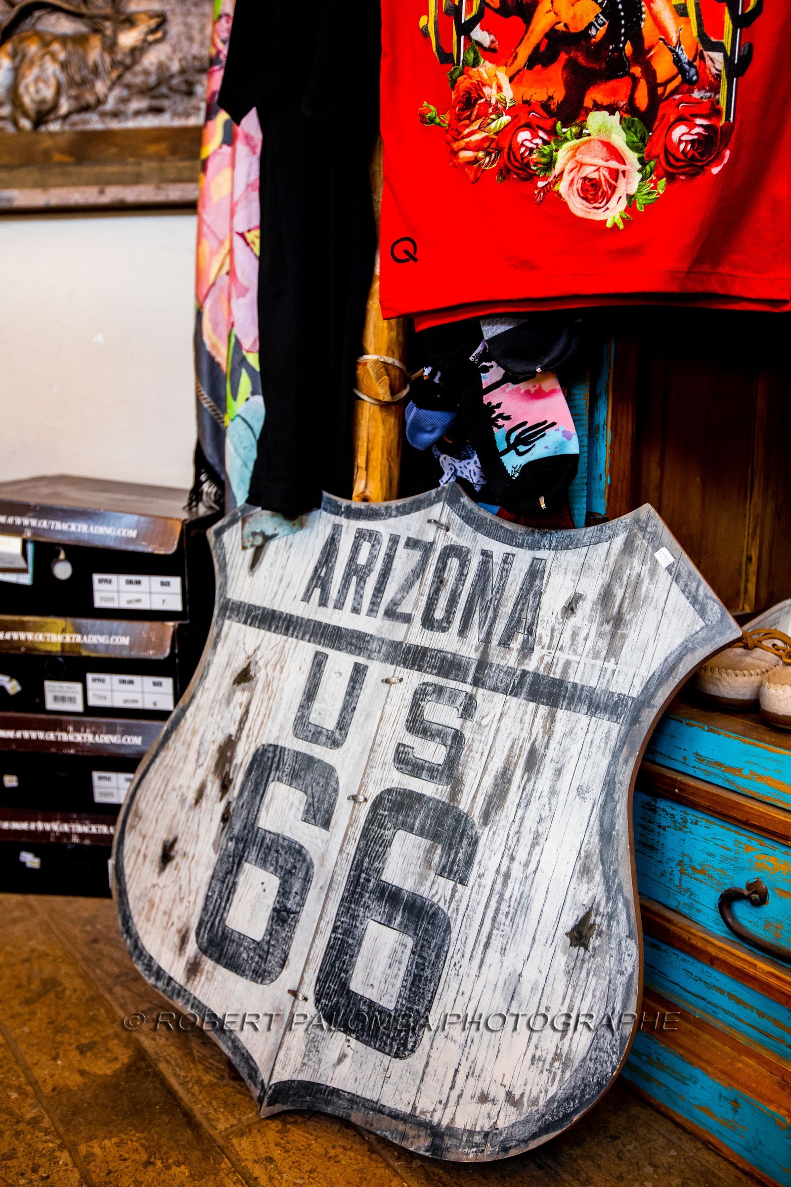 Station essence avant le Grand Canyon