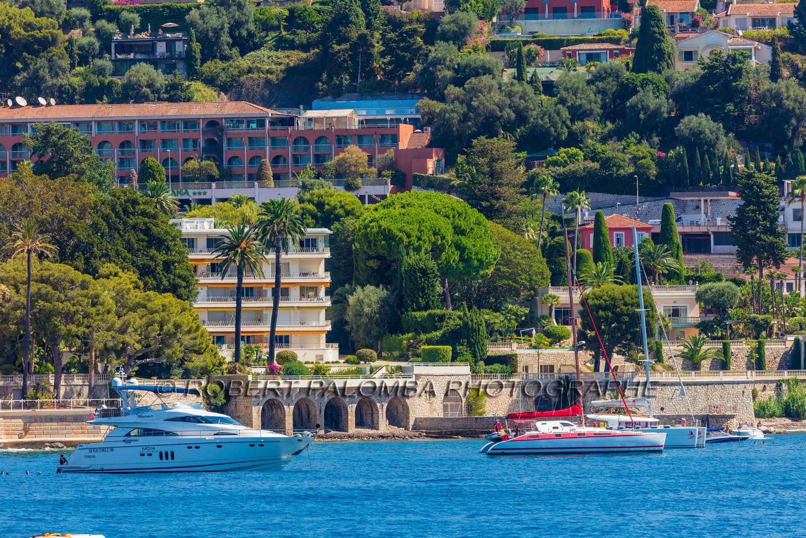 Promenade côtière Nice-Villefranche