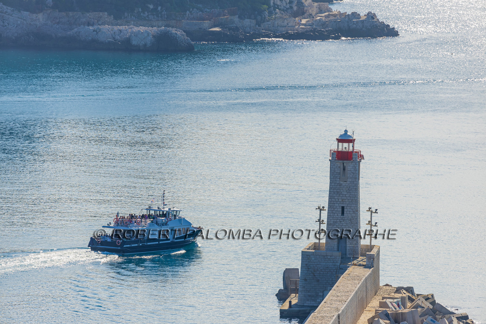 Promenade côtière Nice-Villefranche