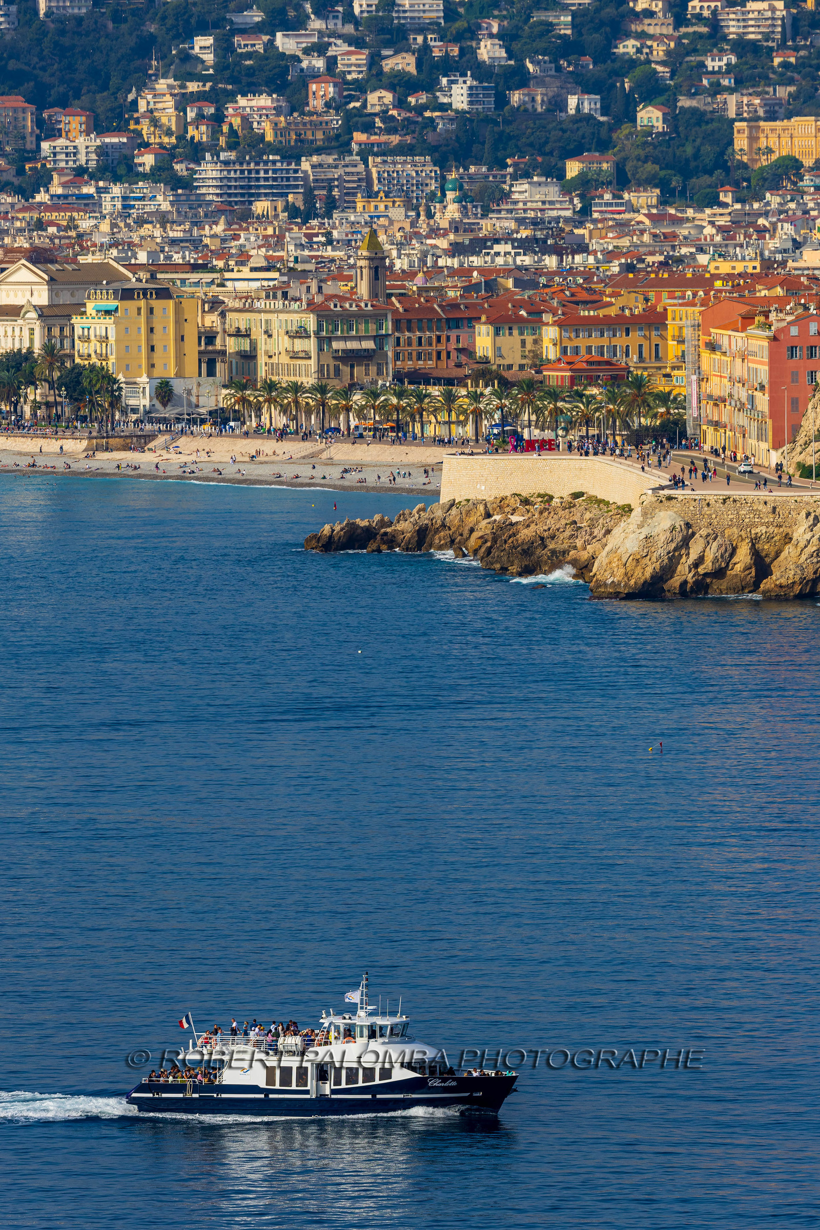 Promenade côtière Nice-Villefranche