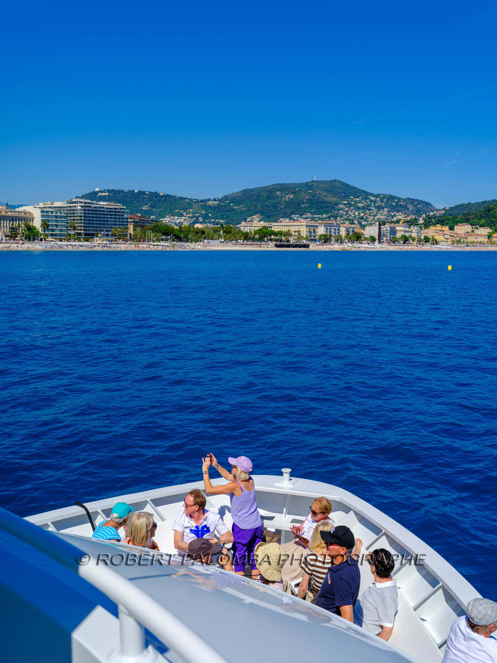 Promenade côtière Nice-Villefranche