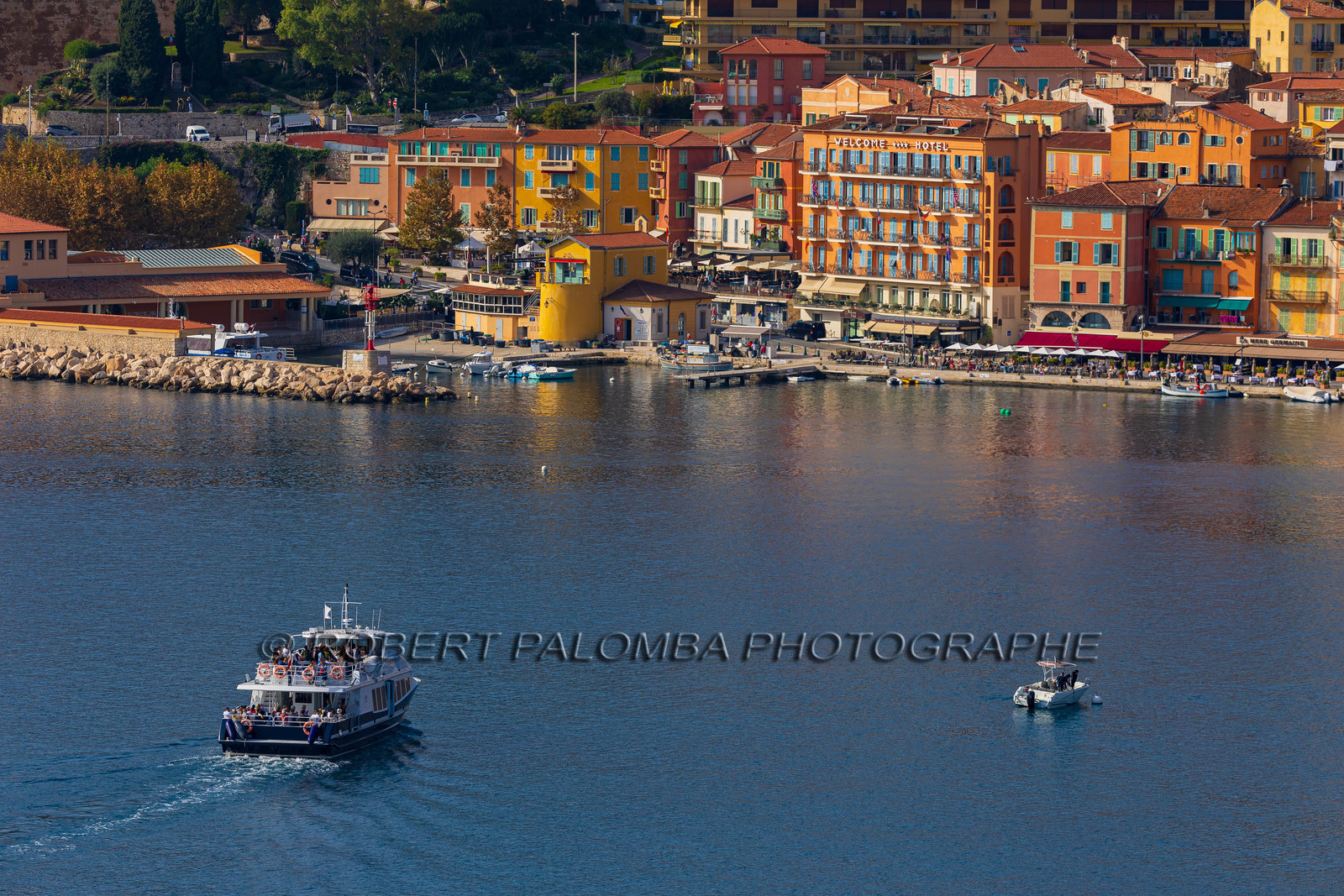 Promenade côtière Nice-Villefranche