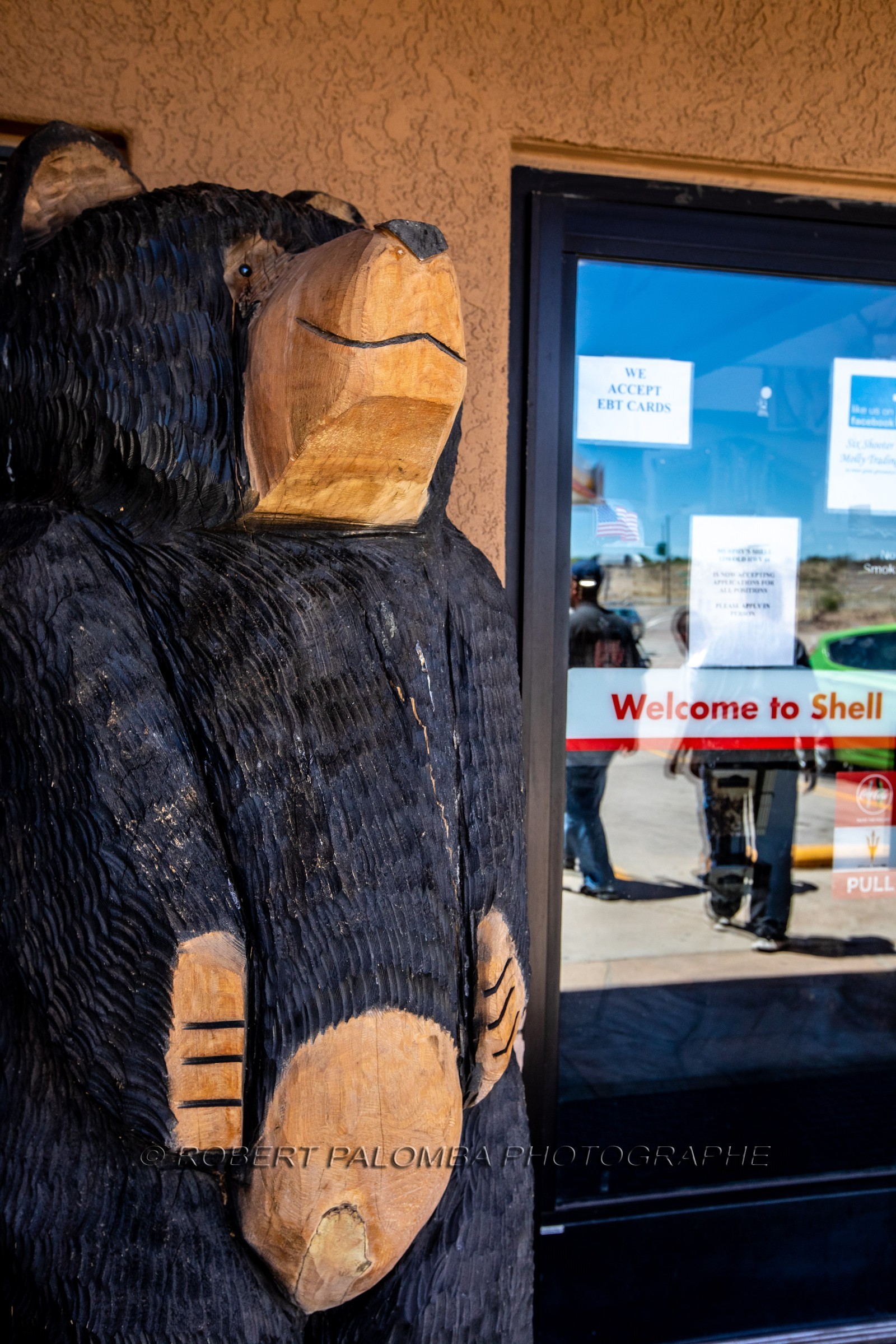 Station essence avant le Grand Canyon