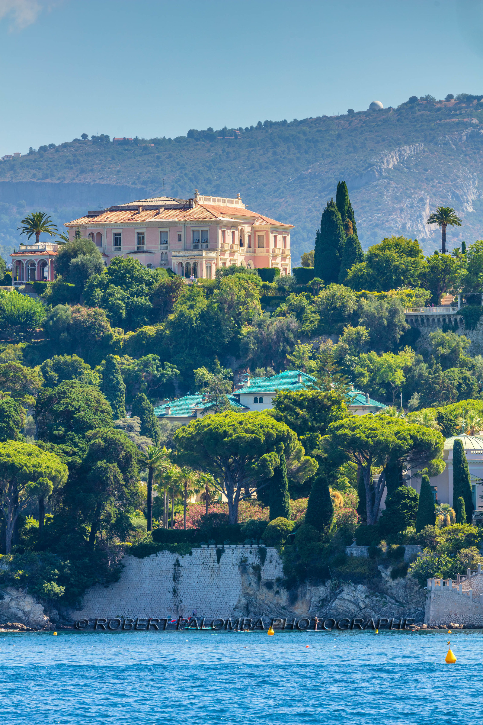Promenade côtière Nice-Villefranche