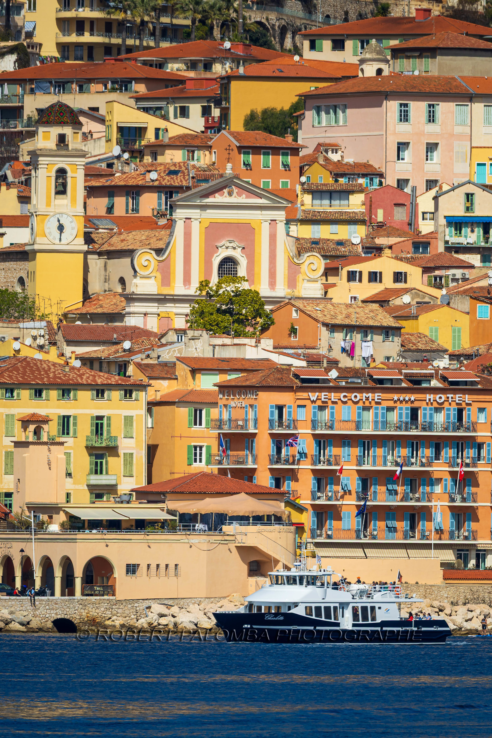 Promenade côtière Nice-Villefranche