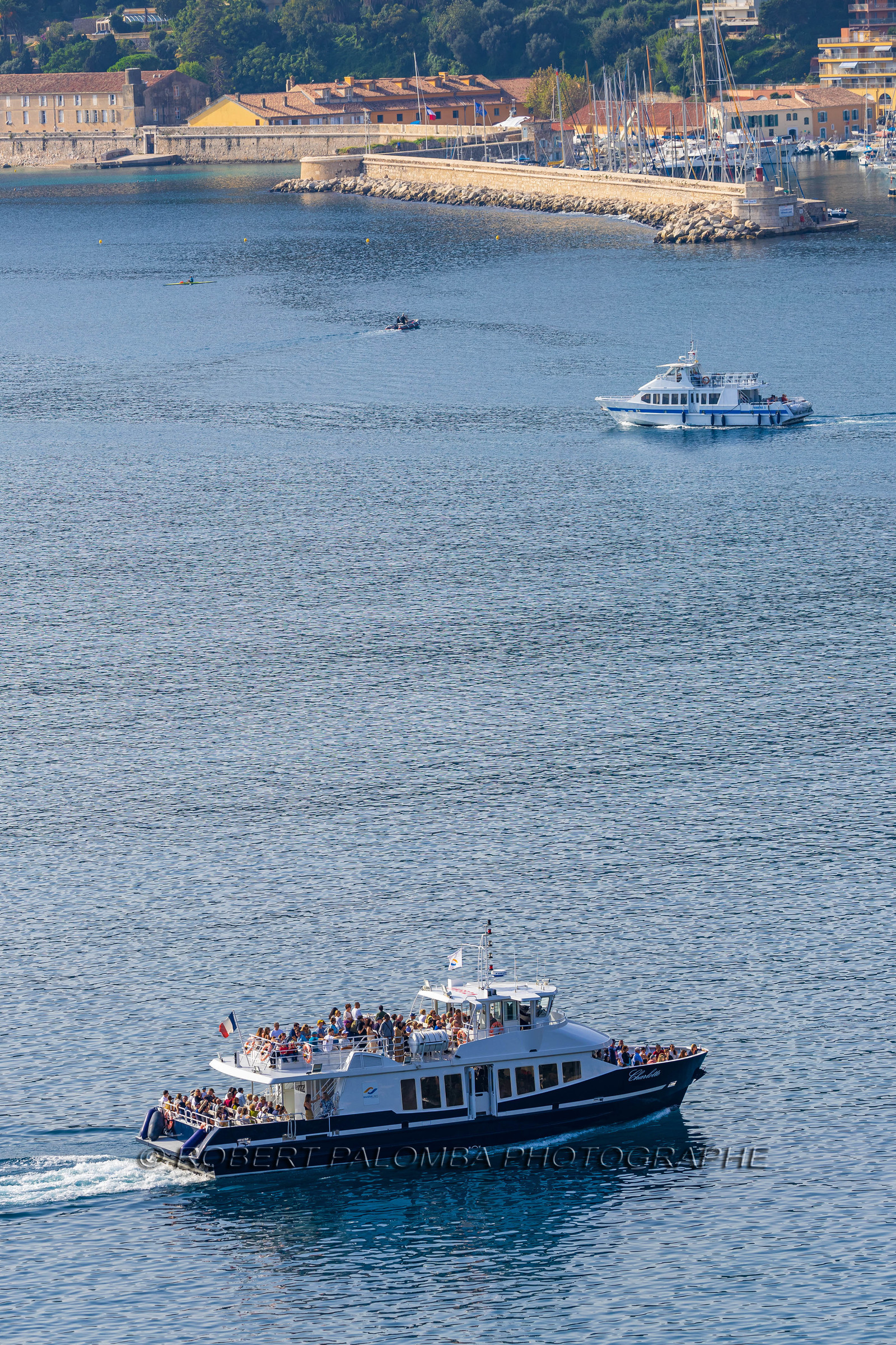 Promenade côtière Nice-Villefranche