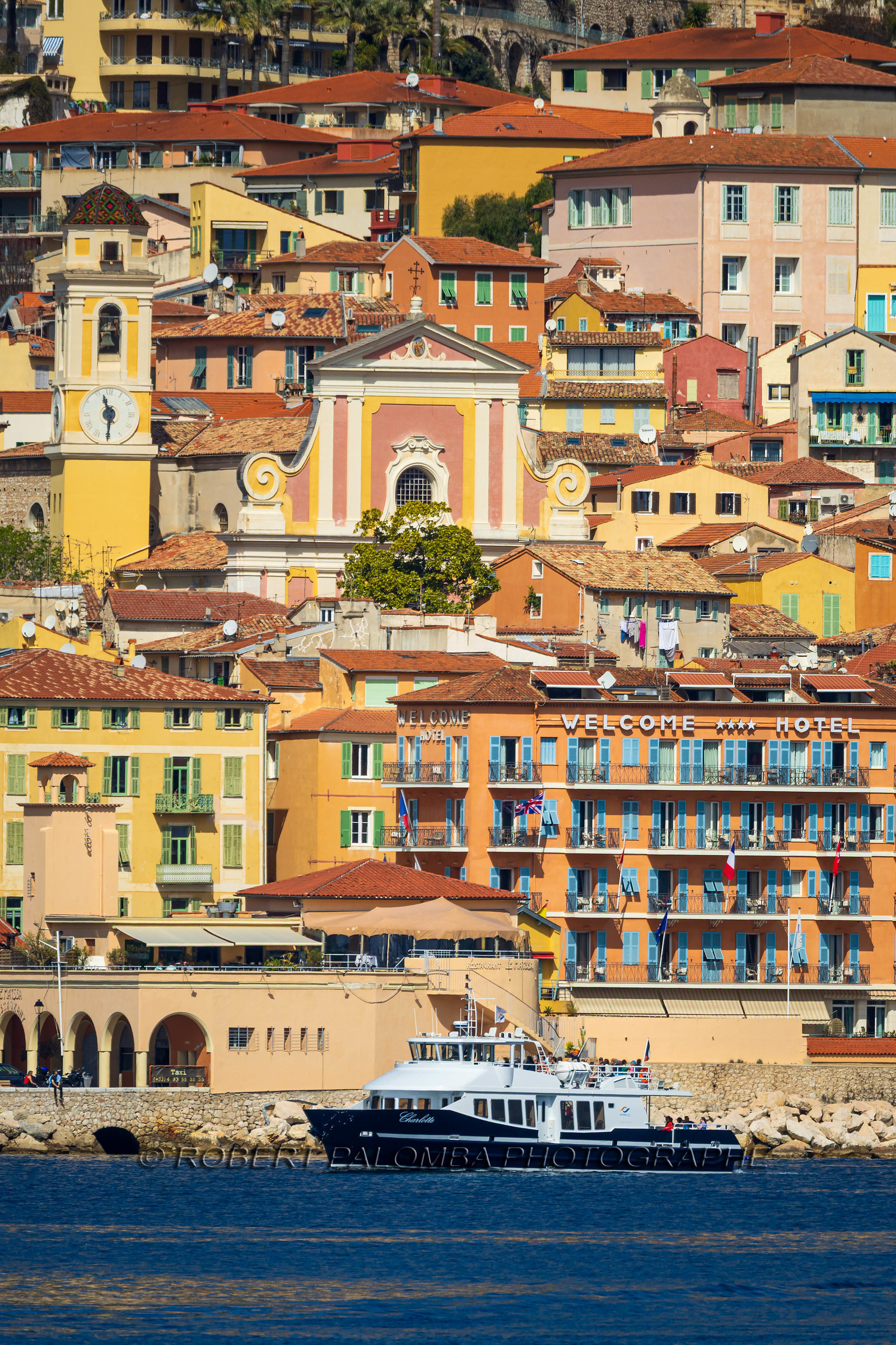 Promenade côtière Nice-Villefranche