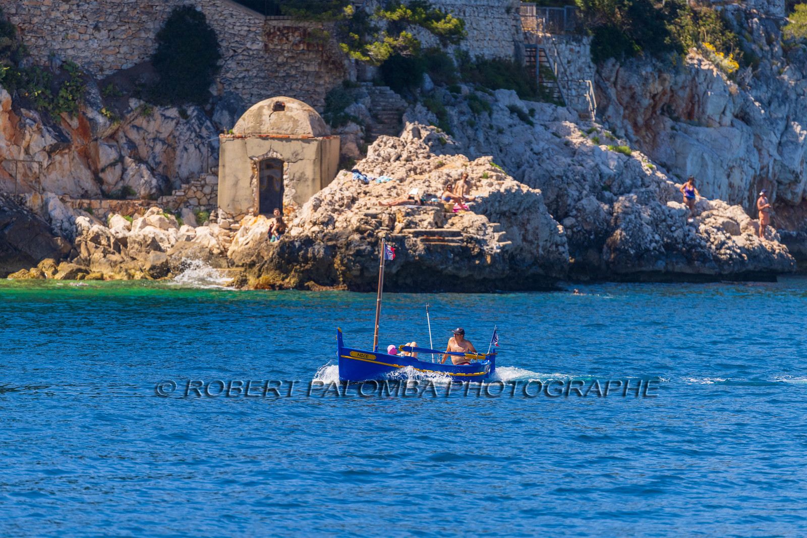 Promenade côtière Nice-Villefranche