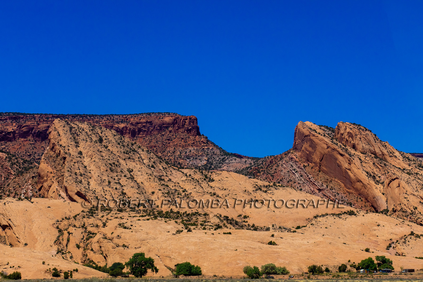 Sur la route pour aller à Monument valley