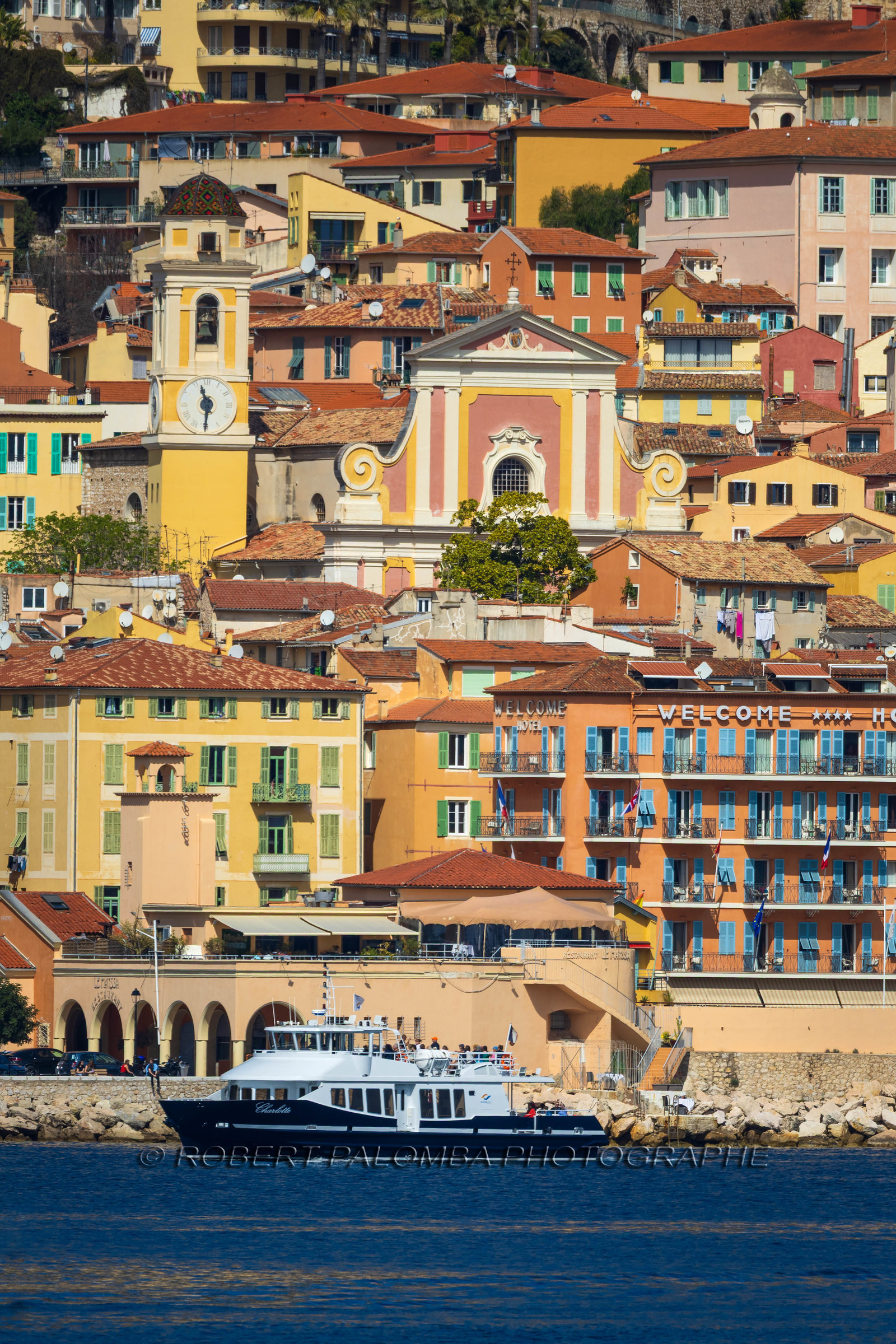 Promenade côtière Nice-Villefranche