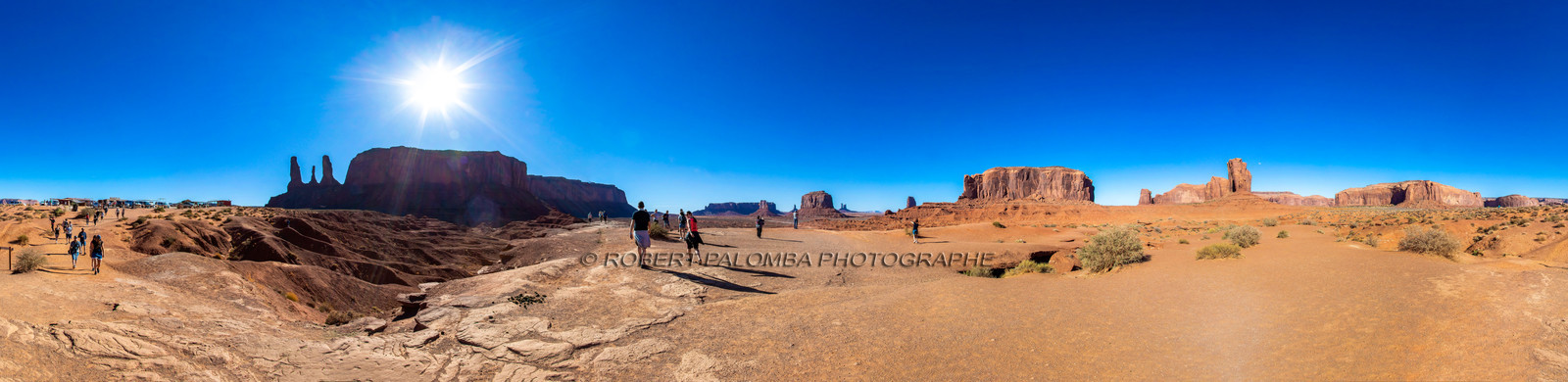 Les Three Sisters à Monument Valley