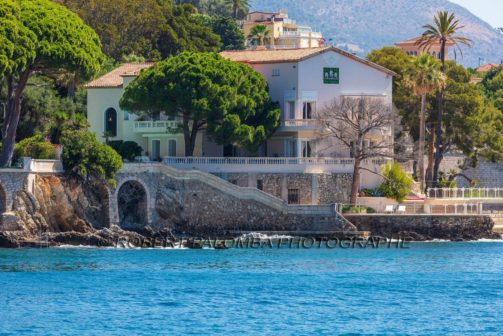 Promenade côtière Nice-Villefranche